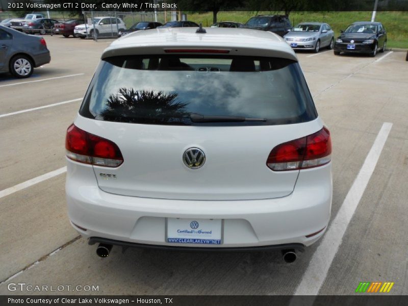 Candy White / Titan Black 2012 Volkswagen GTI 2 Door