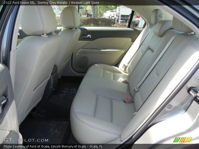 Sterling Grey Metallic / Medium Light Stone 2012 Ford Fusion SEL