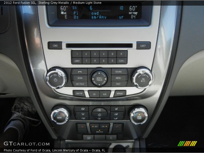 Sterling Grey Metallic / Medium Light Stone 2012 Ford Fusion SEL