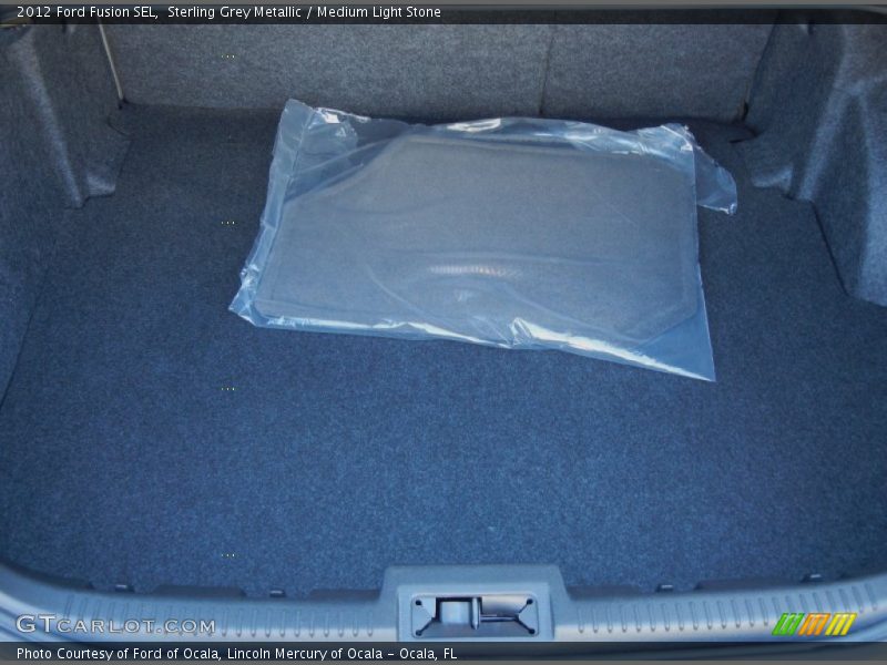 Sterling Grey Metallic / Medium Light Stone 2012 Ford Fusion SEL