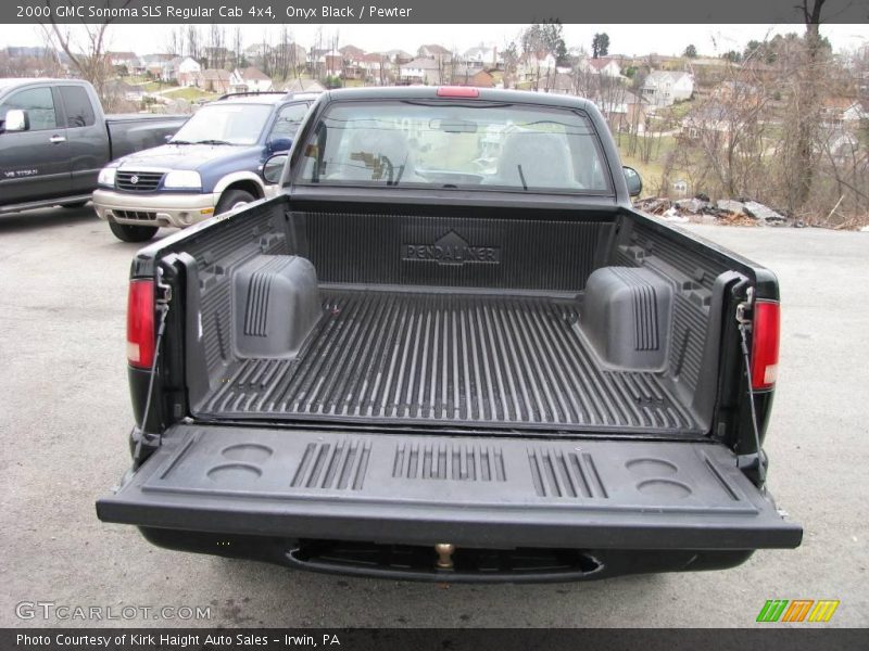 Onyx Black / Pewter 2000 GMC Sonoma SLS Regular Cab 4x4