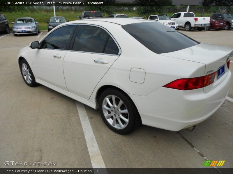 Premium White Pearl / Parchment 2006 Acura TSX Sedan