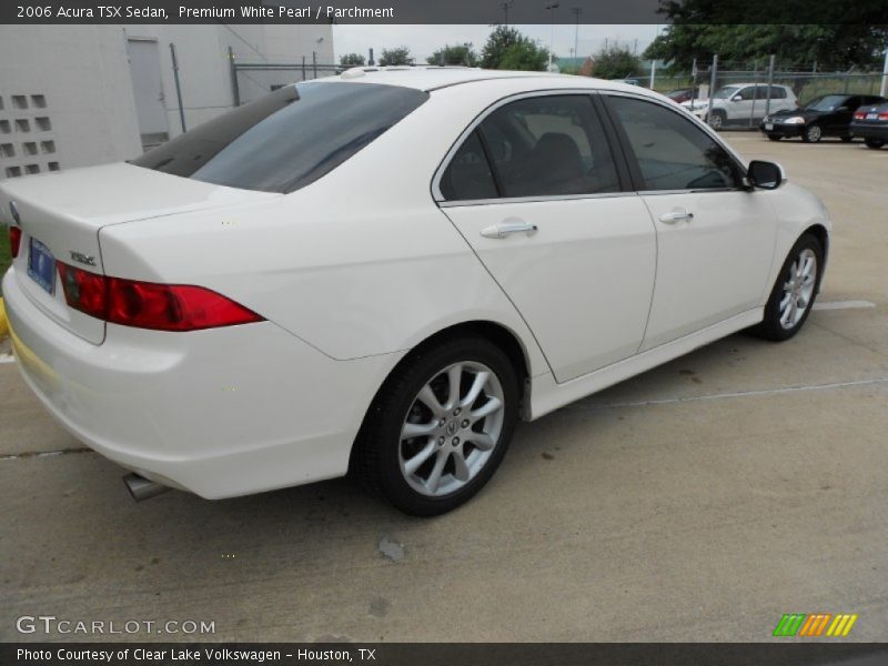 Premium White Pearl / Parchment 2006 Acura TSX Sedan