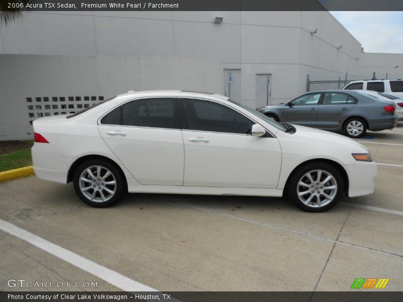 Premium White Pearl / Parchment 2006 Acura TSX Sedan