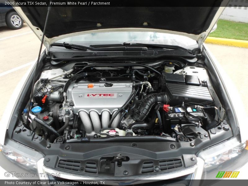 Premium White Pearl / Parchment 2006 Acura TSX Sedan
