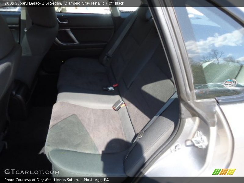 Diamond Gray Metallic / Off Black 2009 Subaru Legacy 2.5i Sedan