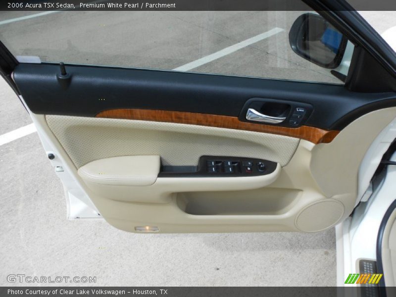 Premium White Pearl / Parchment 2006 Acura TSX Sedan