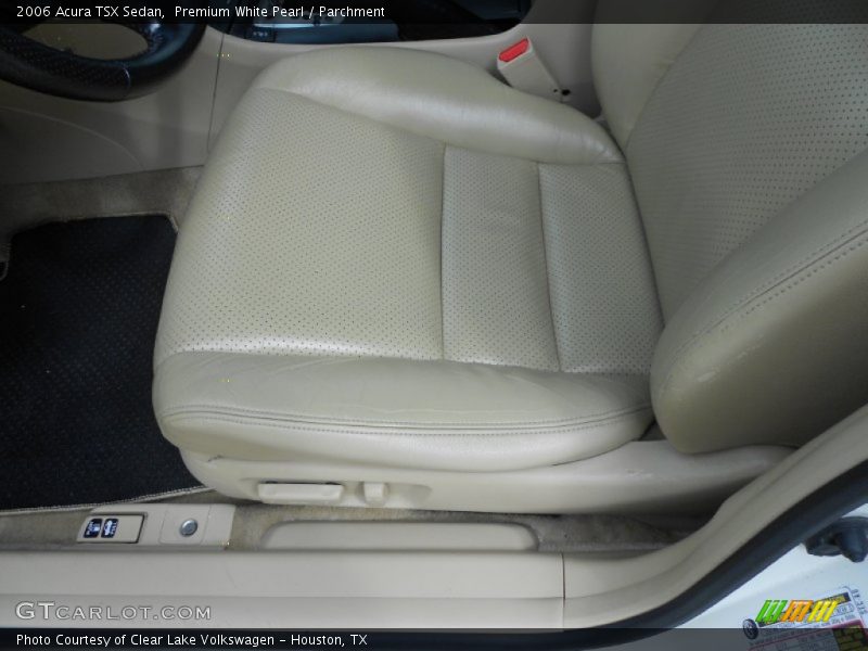 Premium White Pearl / Parchment 2006 Acura TSX Sedan