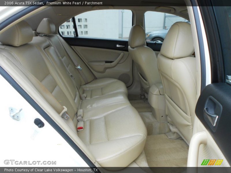 Premium White Pearl / Parchment 2006 Acura TSX Sedan