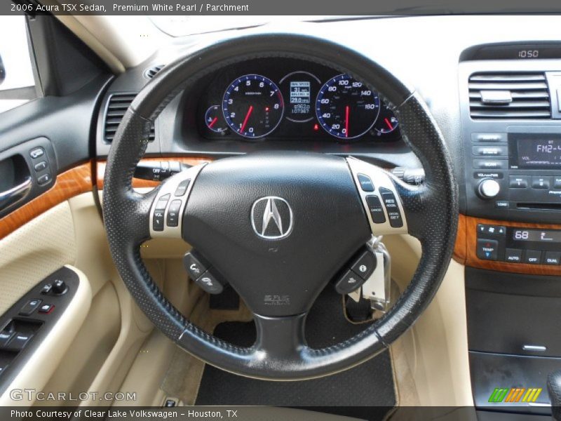 Premium White Pearl / Parchment 2006 Acura TSX Sedan