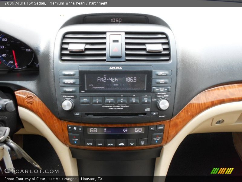 Premium White Pearl / Parchment 2006 Acura TSX Sedan
