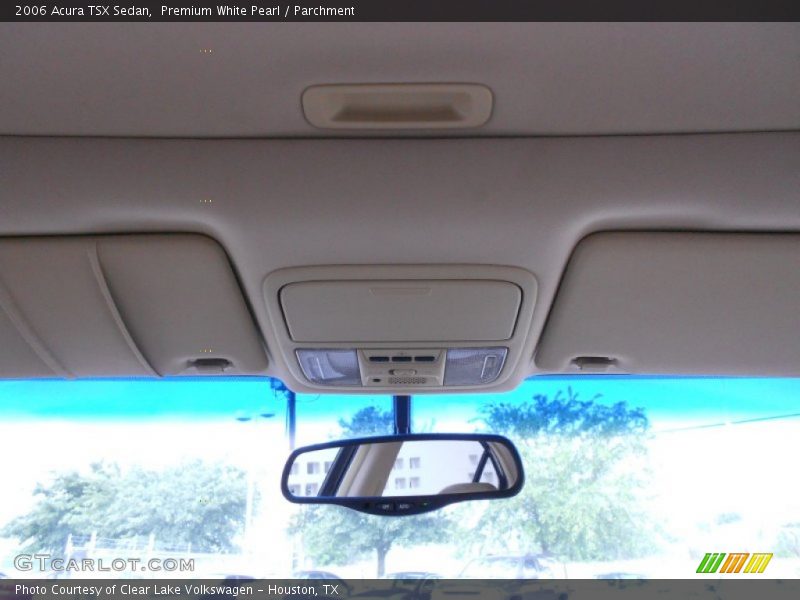 Premium White Pearl / Parchment 2006 Acura TSX Sedan