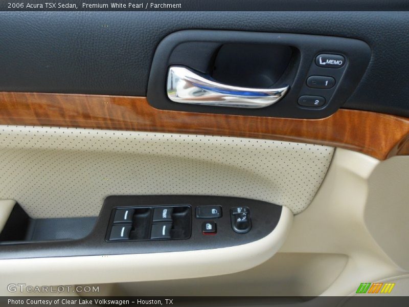 Premium White Pearl / Parchment 2006 Acura TSX Sedan