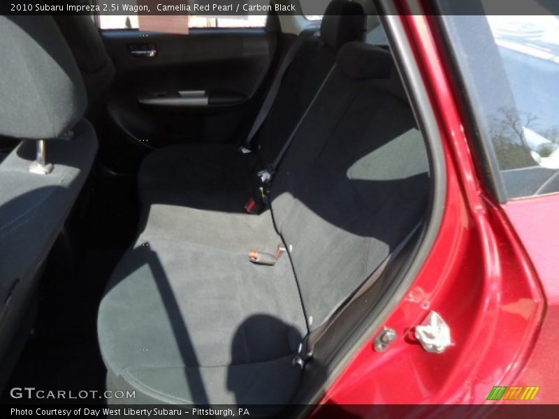Camellia Red Pearl / Carbon Black 2010 Subaru Impreza 2.5i Wagon