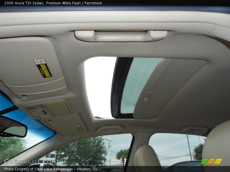 Premium White Pearl / Parchment 2006 Acura TSX Sedan