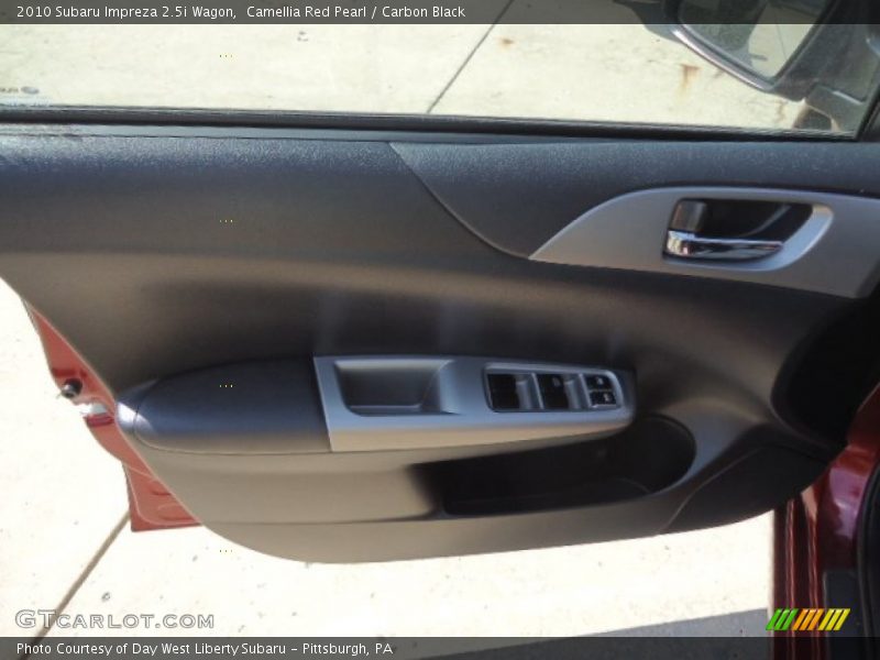 Camellia Red Pearl / Carbon Black 2010 Subaru Impreza 2.5i Wagon