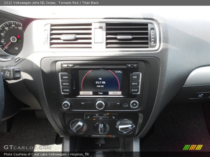Tornado Red / Titan Black 2012 Volkswagen Jetta SEL Sedan
