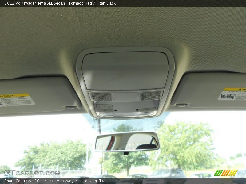 Tornado Red / Titan Black 2012 Volkswagen Jetta SEL Sedan