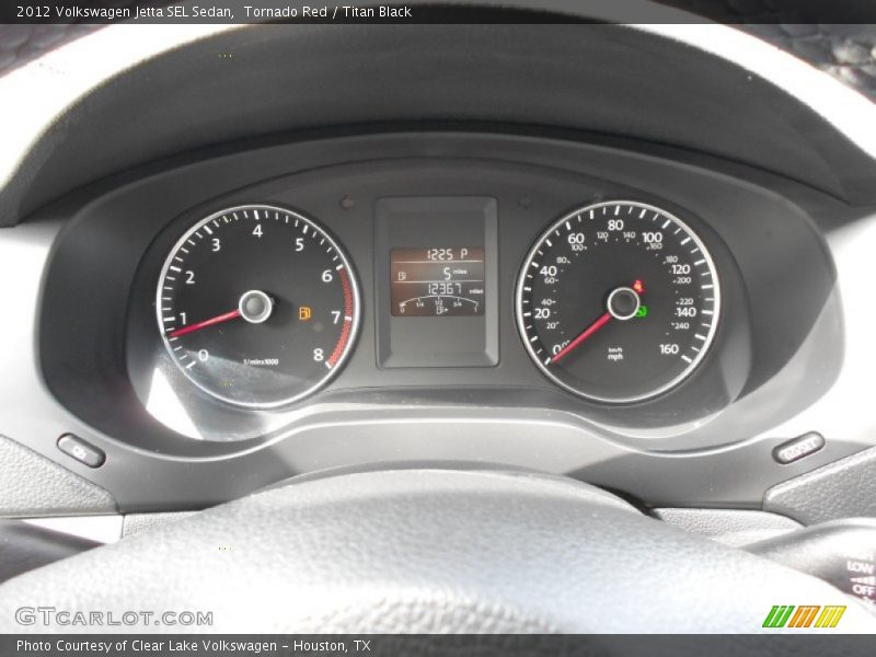 Tornado Red / Titan Black 2012 Volkswagen Jetta SEL Sedan
