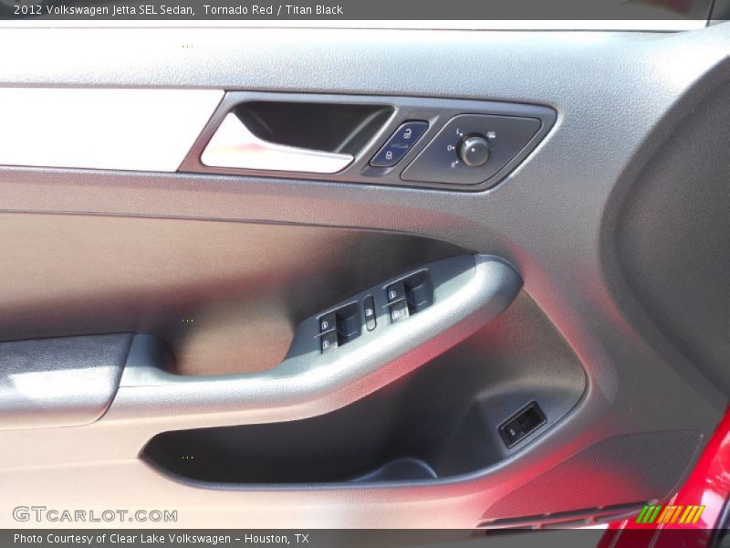 Tornado Red / Titan Black 2012 Volkswagen Jetta SEL Sedan