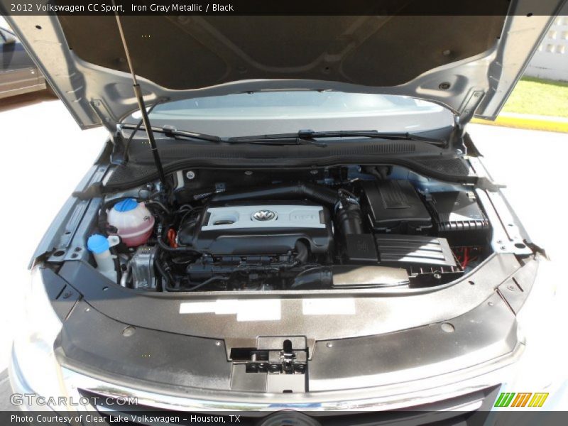 Iron Gray Metallic / Black 2012 Volkswagen CC Sport