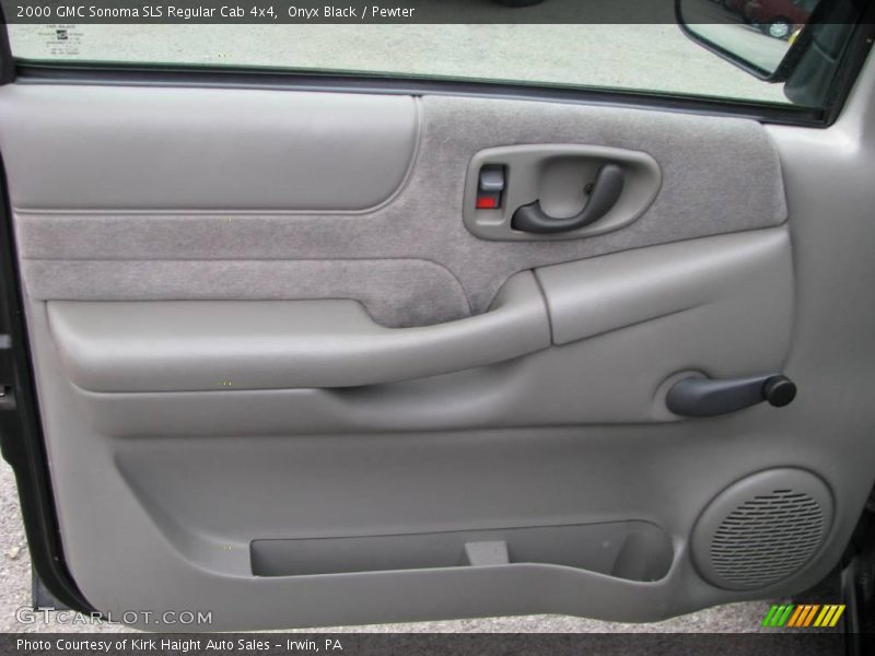 Onyx Black / Pewter 2000 GMC Sonoma SLS Regular Cab 4x4