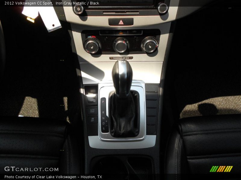 Iron Gray Metallic / Black 2012 Volkswagen CC Sport