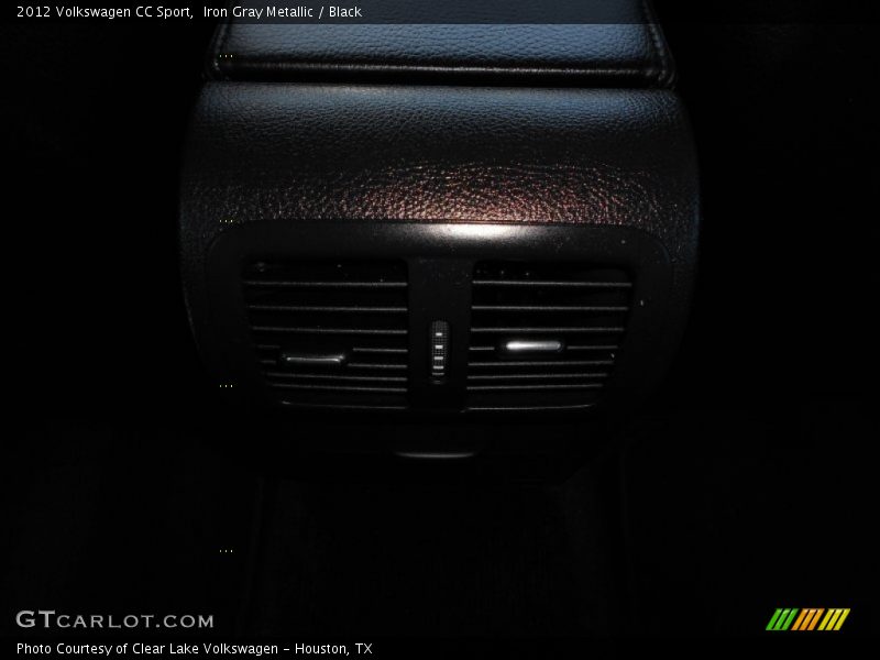 Iron Gray Metallic / Black 2012 Volkswagen CC Sport
