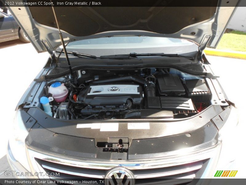 Iron Gray Metallic / Black 2012 Volkswagen CC Sport