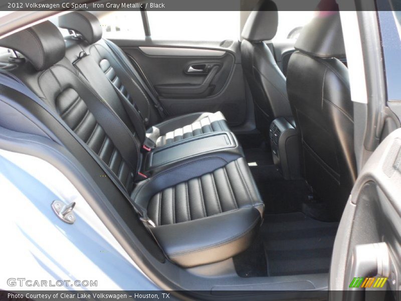 Iron Gray Metallic / Black 2012 Volkswagen CC Sport