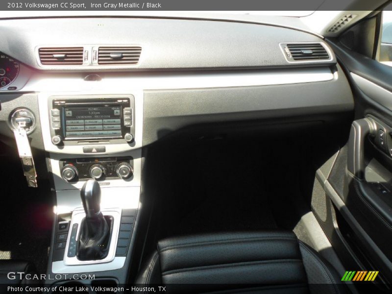 Iron Gray Metallic / Black 2012 Volkswagen CC Sport