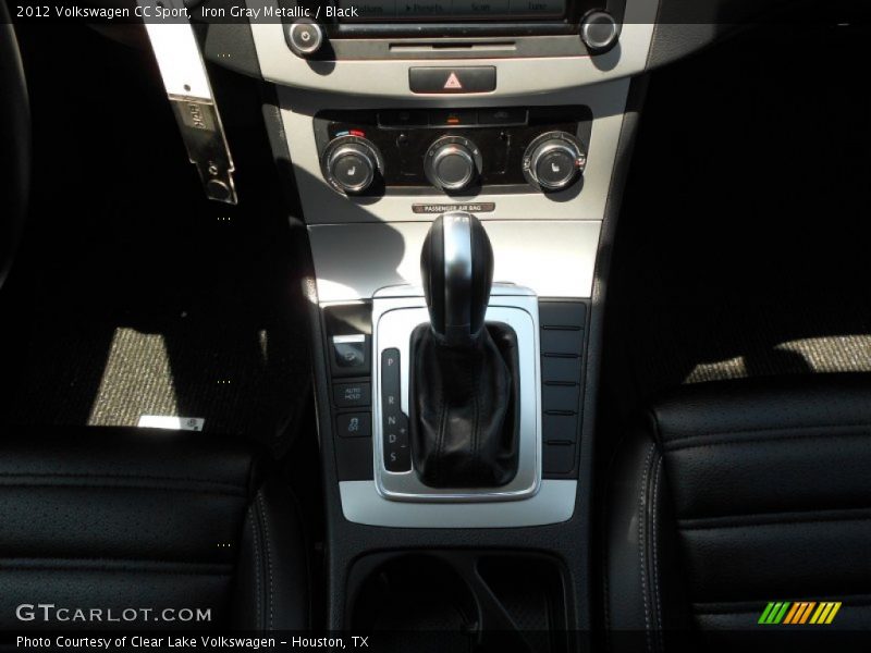 Iron Gray Metallic / Black 2012 Volkswagen CC Sport