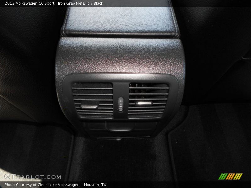 Iron Gray Metallic / Black 2012 Volkswagen CC Sport