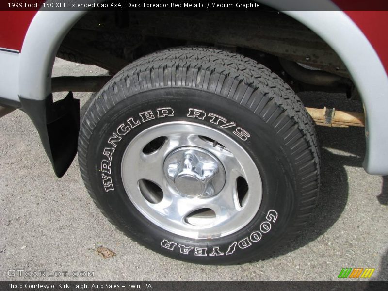 Dark Toreador Red Metallic / Medium Graphite 1999 Ford F150 XLT Extended Cab 4x4
