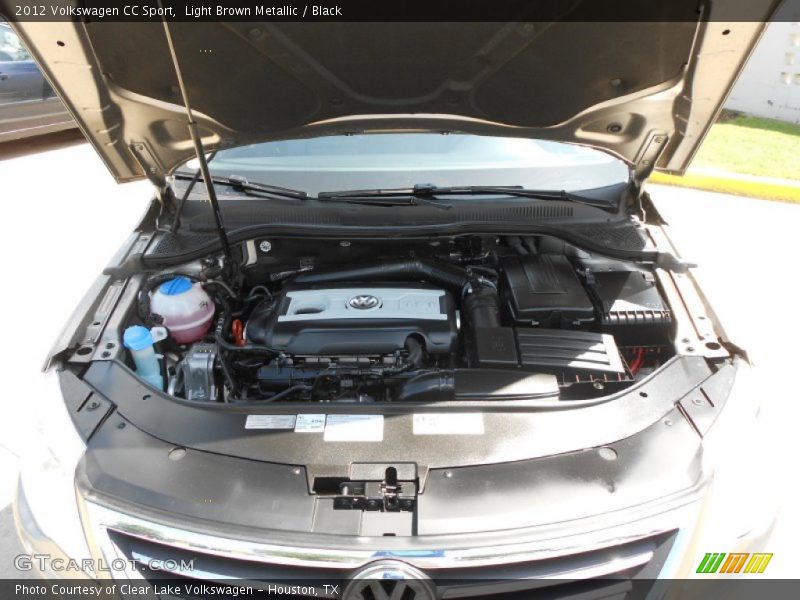 Light Brown Metallic / Black 2012 Volkswagen CC Sport