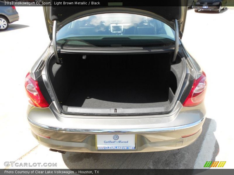 Light Brown Metallic / Black 2012 Volkswagen CC Sport