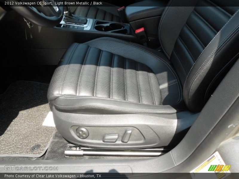 Light Brown Metallic / Black 2012 Volkswagen CC Sport