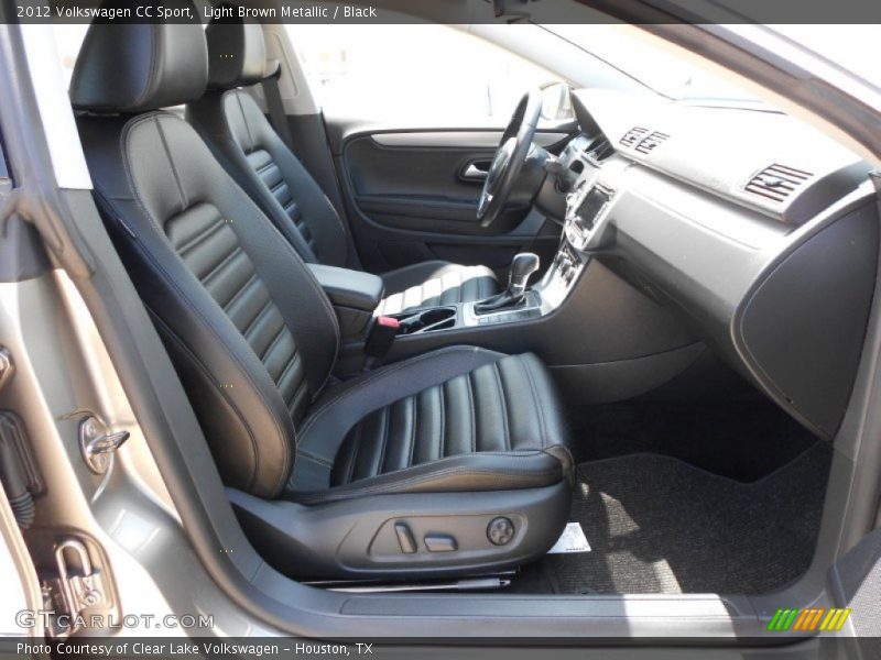 Light Brown Metallic / Black 2012 Volkswagen CC Sport