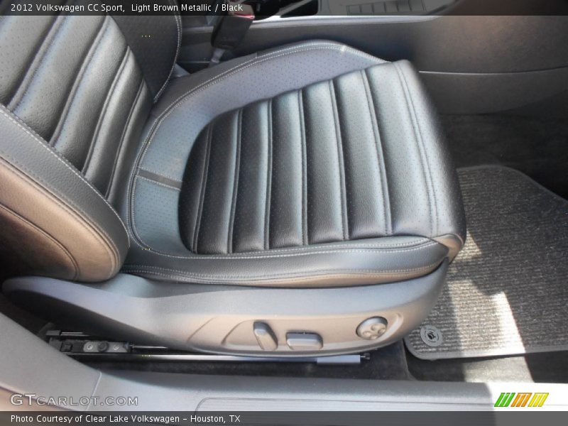 Light Brown Metallic / Black 2012 Volkswagen CC Sport