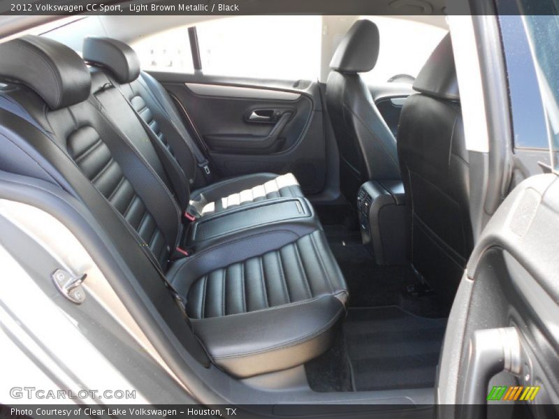 Light Brown Metallic / Black 2012 Volkswagen CC Sport