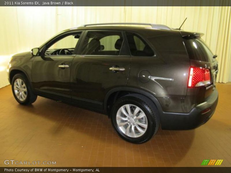 Java Brown / Black 2011 Kia Sorento EX