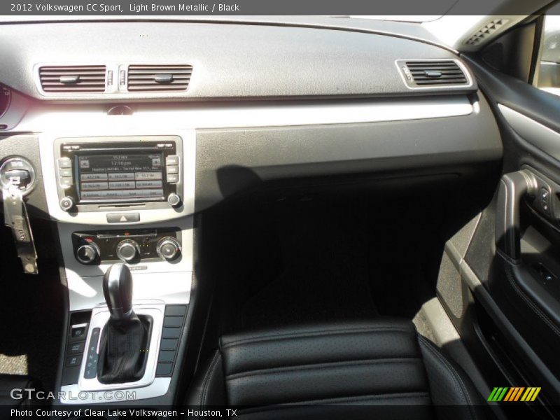 Light Brown Metallic / Black 2012 Volkswagen CC Sport