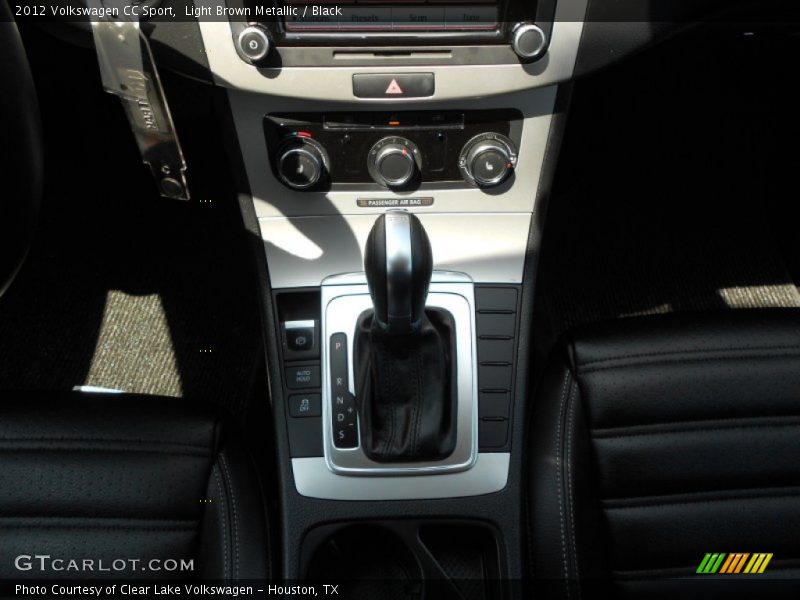 Light Brown Metallic / Black 2012 Volkswagen CC Sport