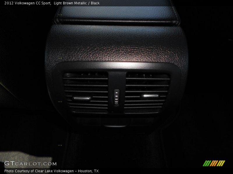 Light Brown Metallic / Black 2012 Volkswagen CC Sport