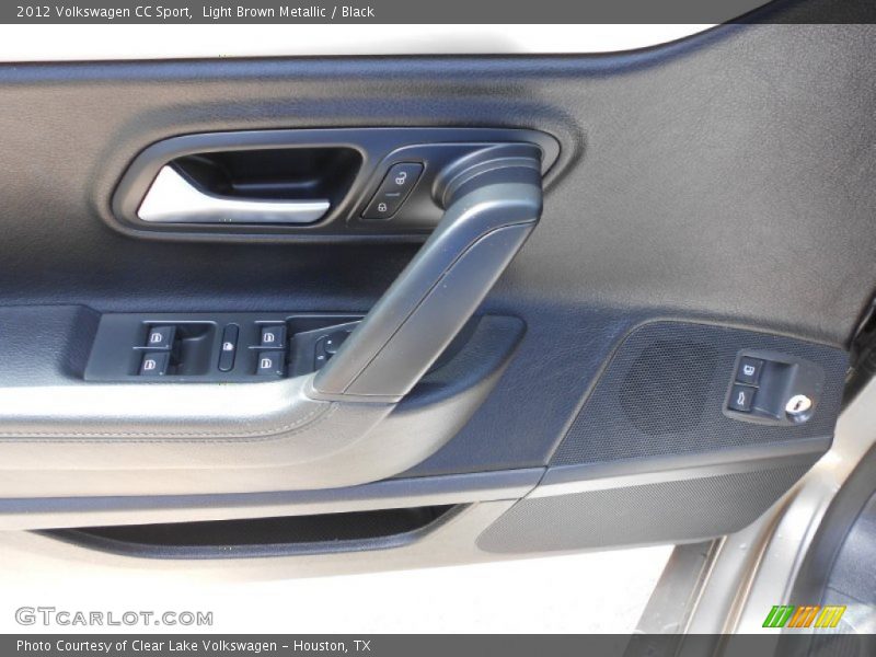 Light Brown Metallic / Black 2012 Volkswagen CC Sport