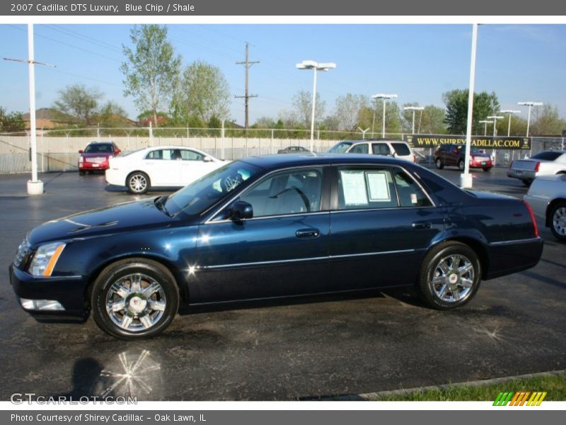 Blue Chip / Shale 2007 Cadillac DTS Luxury