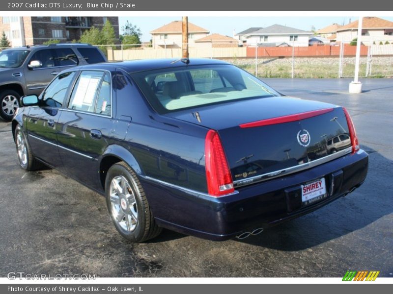 Blue Chip / Shale 2007 Cadillac DTS Luxury
