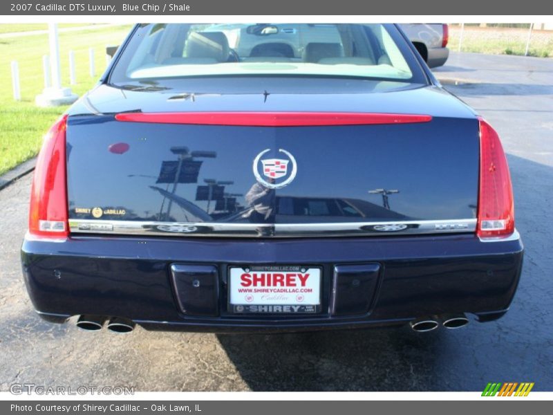 Blue Chip / Shale 2007 Cadillac DTS Luxury