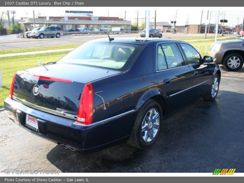 Blue Chip / Shale 2007 Cadillac DTS Luxury