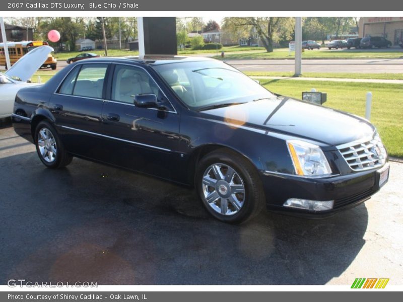 Blue Chip / Shale 2007 Cadillac DTS Luxury